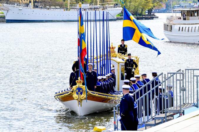Le roi Frederik X et la reine Mary de Danemark ont posé leurs valises à Stockholm, en Suède, ce lundi 6 mai. 