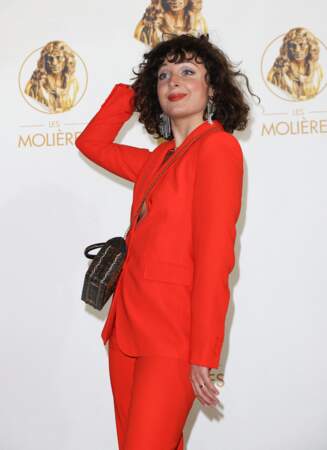 Cléo Sénia à la 35ème cérémonie des Molières, aux Folies Bergère, à Paris, le 6 mai 2024. 
