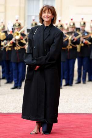 Sophie Marceau au palais présidentiel de l'Élysée à Paris