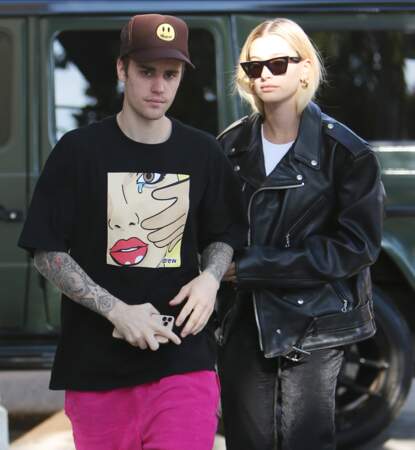 Justin Bieber et Hailey Baldwin Bieber visitent une maison à Beverly Hills, le 23 novembre 2019