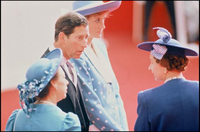 Charles et Diana en voyage au Nigeria en 1990 