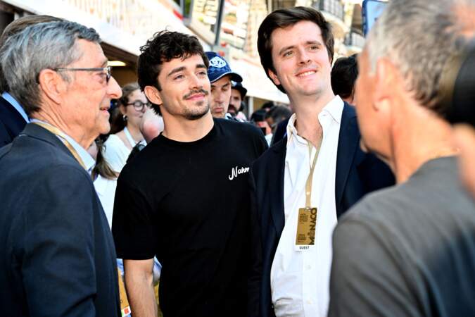 Charles Leclerc lors de la journée hommage à Ayrton Senna durant le 14ᵉ Grand Prix de Monaco Historique, le 11 mai 2024