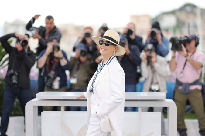 Meryl Streep au Festival de Cannes,  le mardi 14 mai 2024