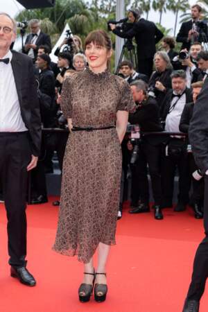 Valérie Donzelli assiste à la cérémonie d'ouverture de la 77ème édition du Festival de Cannes, le 14 mai 2024