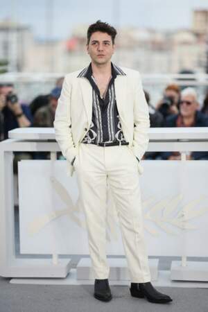 Xavier Dolan très chic au Festival de Cannes, le 15 mai 2024