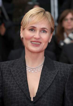Judith Godrèche  sur le tapis rouge pour la projection du film "Furiosa" au Festival de Cannes, le 15 mai 2024