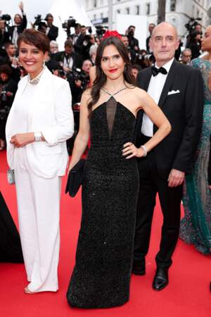 Joyce Jonathan arrive sur le tapis rouge pour la projection du film "Furiosa" au Festival de Cannes, le 15 mai 2024