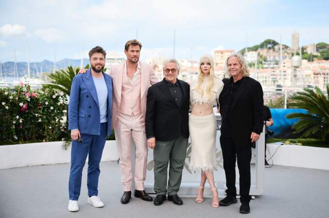 L'équipe du film "Furiosa, une saga Mad Max" présente au Festival de Cannes, le 16 mai 2024