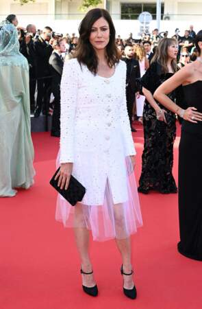 Anna Mouglalis venue assister à la projection du film Megalopis au Festival de Cannes, le 16 mai 2024