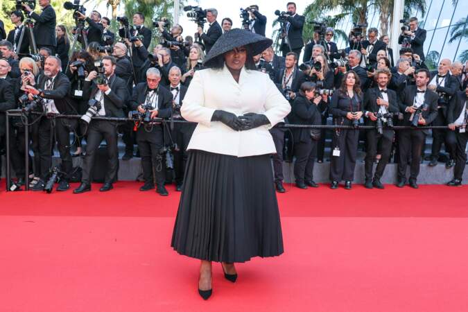 Yseult venue assister à la projection du film Megalopis au Festival de Cannes, le 16 mai 2024