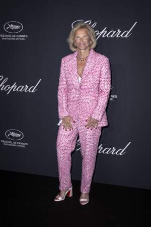 Iris Knobloch assiste au dîner Chopard organisé dans le cadre du Festival de Cannes, le 17 mai 2024