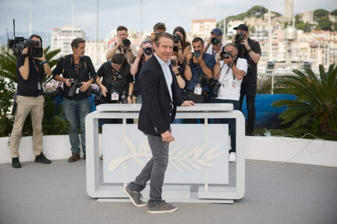 Dennis Quaid, Demi Moore - Photocall du film "The Substance" lors du 77ème Festival International du Film de Cannes