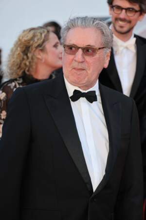 Daniel Auteuil sur le tapis rouge du film Marcello Mio au Festival de Cannes, le 21 mai 2024