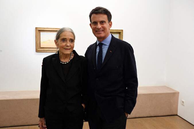 Manuel Valls et sa mère, Luisa Galfetti Valls