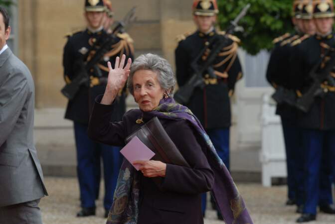 Andrée Mallah (surnommée Dadu Sarkozy), la mère de Nicolas Sarkozy 
