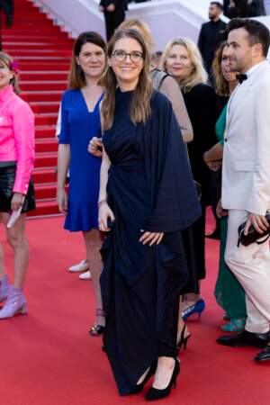 Aurore Bergé lors du 77ème Festival International du Film de Cannes le 15 mai 2024