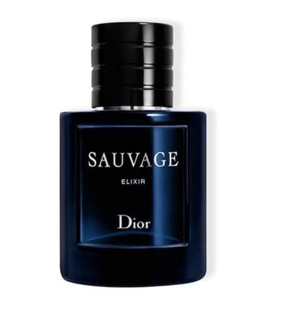 Parfum pour homme Sauvage Elixir, Dior, 123,75€ (60ml)
