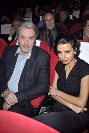 Rachida Dati et Alain Delon