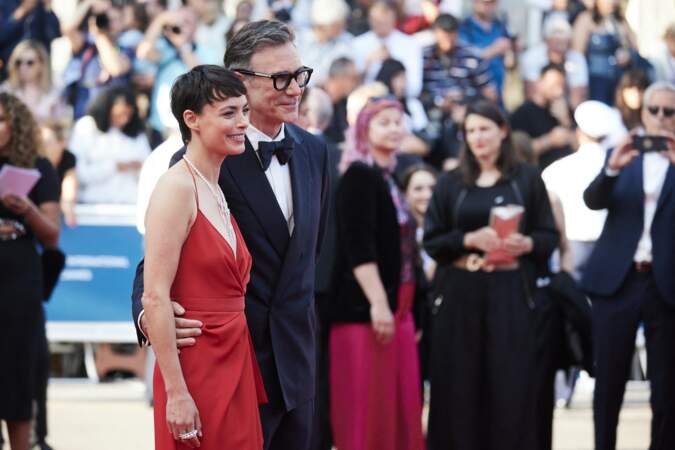 Bérénice Bejo et Michel Hazanavicius complices et amoureux sur le tapis rouge du Festival de Cannes, le 24 mai 2024