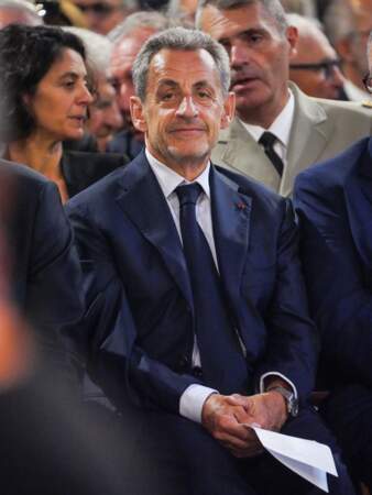 Nicolas Sarkozy aux obsèques de Jean-Claude Gaudin
