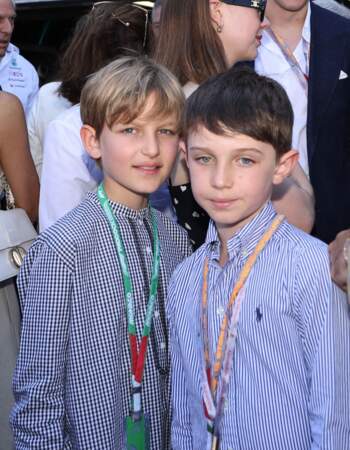 Les deux jeunes garçons avaient en effet assisté aux séances d'essais qualificatives, organisées à Monaco, le 27 mai 2023.