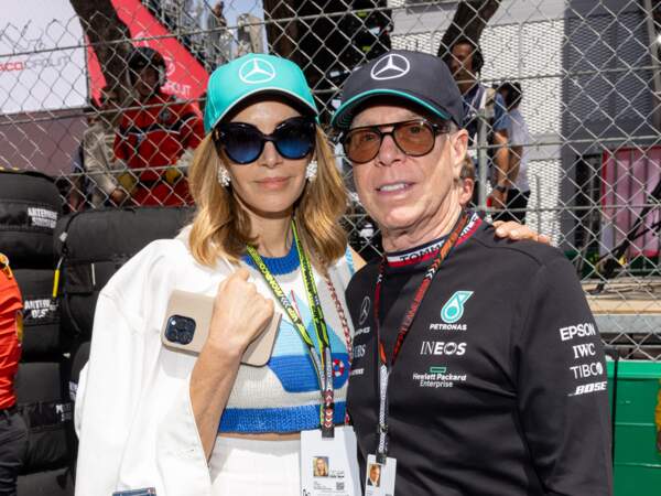 Tommy Hilfiger et sa femme Dee Ocleppo au Grand Prix de Monaco, le dimanche 26 mai 2024
