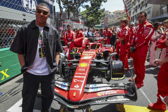 Kylian Mbappe invité surprise du Grand Prix de Monaco, le dimanche 26 mai 2024