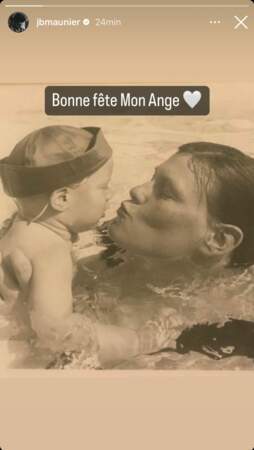 Jean-Baptiste Maunier et sa maman récemment décédée