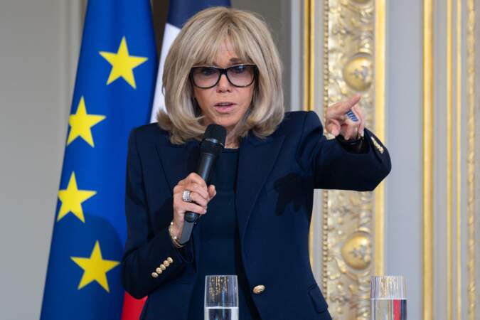 Brigitte Macron - Remise des prix "Non au Harcèlement 2024" au palais de l'Elysée à Paris