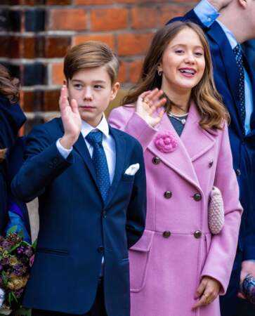 Le prince Vincent et  la princesse Josephine de Danemark