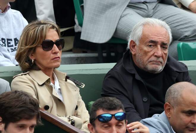 Dominique Strauss Kahn et son épouse Myriam L'Aouffir 