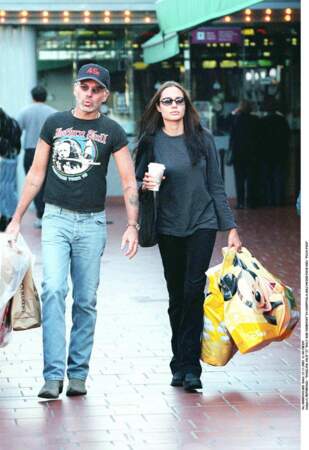 Angelina Jolie et son ex-mari Billy Bob Thornton