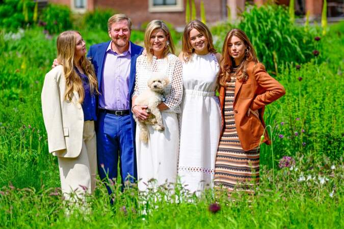 La famille royale des Pays-Bas au complet pour la traditionnelle photo d'été 