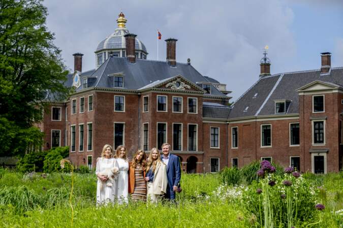 Un cadre idyllique à la Haye pour la famille royale néerlandaise... 