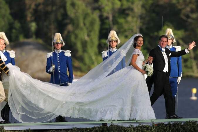 La princesse Madeleine de Suède et Chris O'Neill se sont mariés le 8 juin 2013 à Stockholm