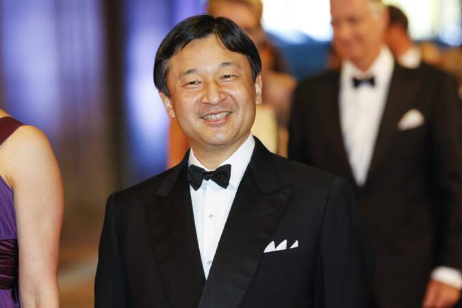 L'ancien prince héritier Nahurito au dîner de gala pour l'intronisation du roi Willem-Alexander des Pays-Bas a Amsterdam le 29 avril 2013, devenu le 126ᵉ empereur du Japon  le 1ᵉʳ mai 2019.
