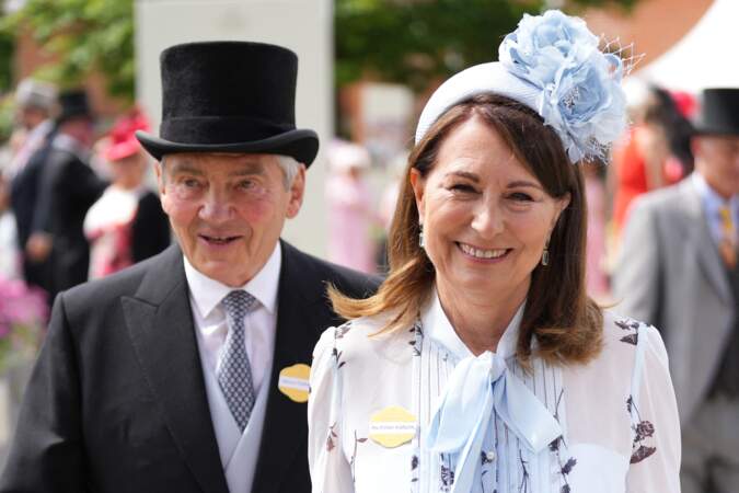 Carole et Michael Middleton, les parents de Kate Middleton ont fait leur première apparition en public depuis l'annonce du cancer de la princesse de Galles.