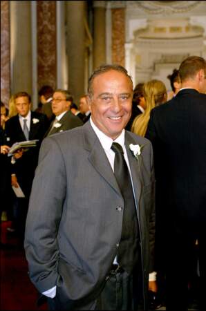 Daniel Hechter lors du repas de mariage, au palais Ruspoli, le 25 septembre 2003