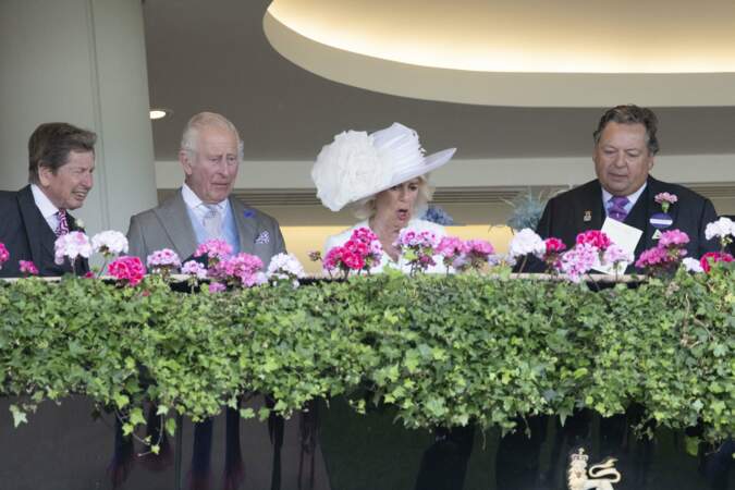 Le roi et la reine durant le troisième jour du Royal Ascot, le 20 juin 2024