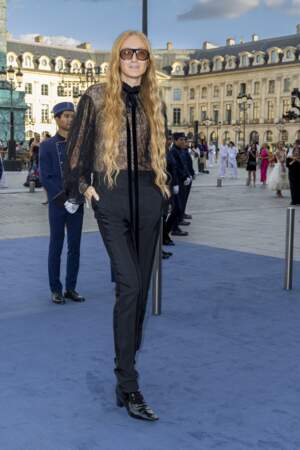 Harris Reed au défilé "Vogue World ", sur la place Vendôme, dans le cadre de la Fashion Week de Paris, le 23 juin 2024