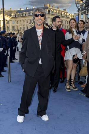 Pierpaolo Piccioli au défilé "Vogue World ", sur la place Vendôme, dans le cadre de la Fashion Week de Paris, le 23 juin 2024