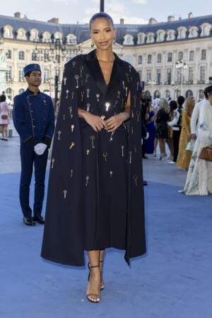 Flora Coquerel au défilé "Vogue World ", sur la place Vendôme, dans le cadre de la Fashion Week de Paris, le 23 juin 2024