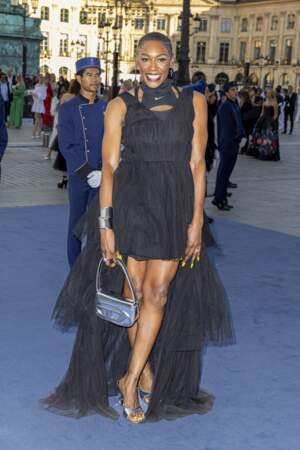 Perri Shakes au défilé "Vogue World ", sur la place Vendôme, dans le cadre de la Fashion Week de Paris, le 23 juin 2024