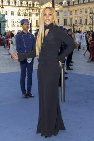 Alex Scott au défilé "Vogue World ", sur la place Vendôme, dans le cadre de la Fashion Week de Paris, le 23 juin 2024
