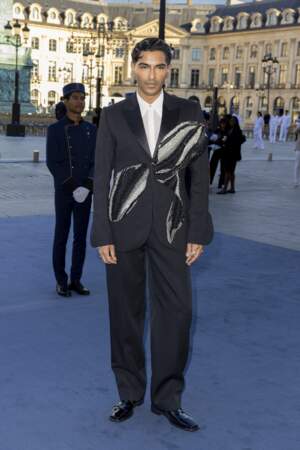 Raho Chadda au défilé "Vogue World ", sur la place Vendôme, dans le cadre de la Fashion Week de Paris, le 23 juin 2024