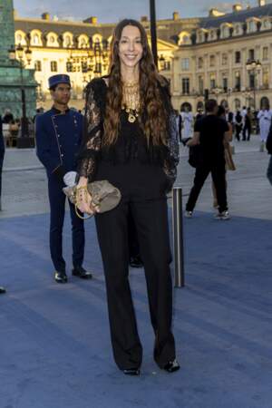 Chemena Kamali  au défilé "Vogue World ", sur la place Vendôme, dans le cadre de la Fashion Week de Paris, le 23 juin 2024