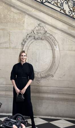 Kelly Rutherford sur le photocall du défilé de mode Christian Dior Haute-Couture automne-hiver 2024/2025 lors de la Fashion Week de Paris