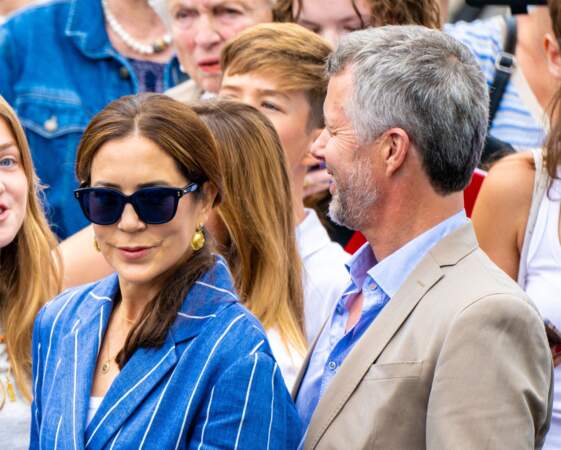Le roi Frederik X et la reine Mary étaient aussi présents pour ce jour très important, ce vendredi 28 juin à Copenhague. 