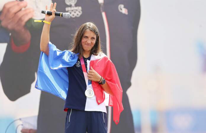 Charline Picon, 39 ans, véliplanchiste médaillée d'or et... militaire 