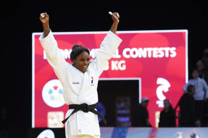 Madeleine Malonga remporte la médaille de bronze au Paris Grand Slam 2024, en février